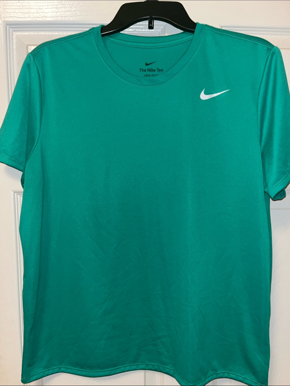 Nike Men’s Teal Crew Neck Short Sleeve Performance Tee